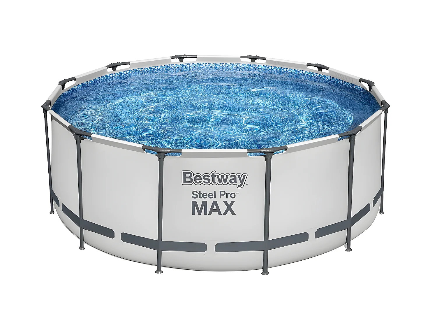 Piscine tubulaire Steel Pro Max ronde 3,66 x 1,22 m - Bestway