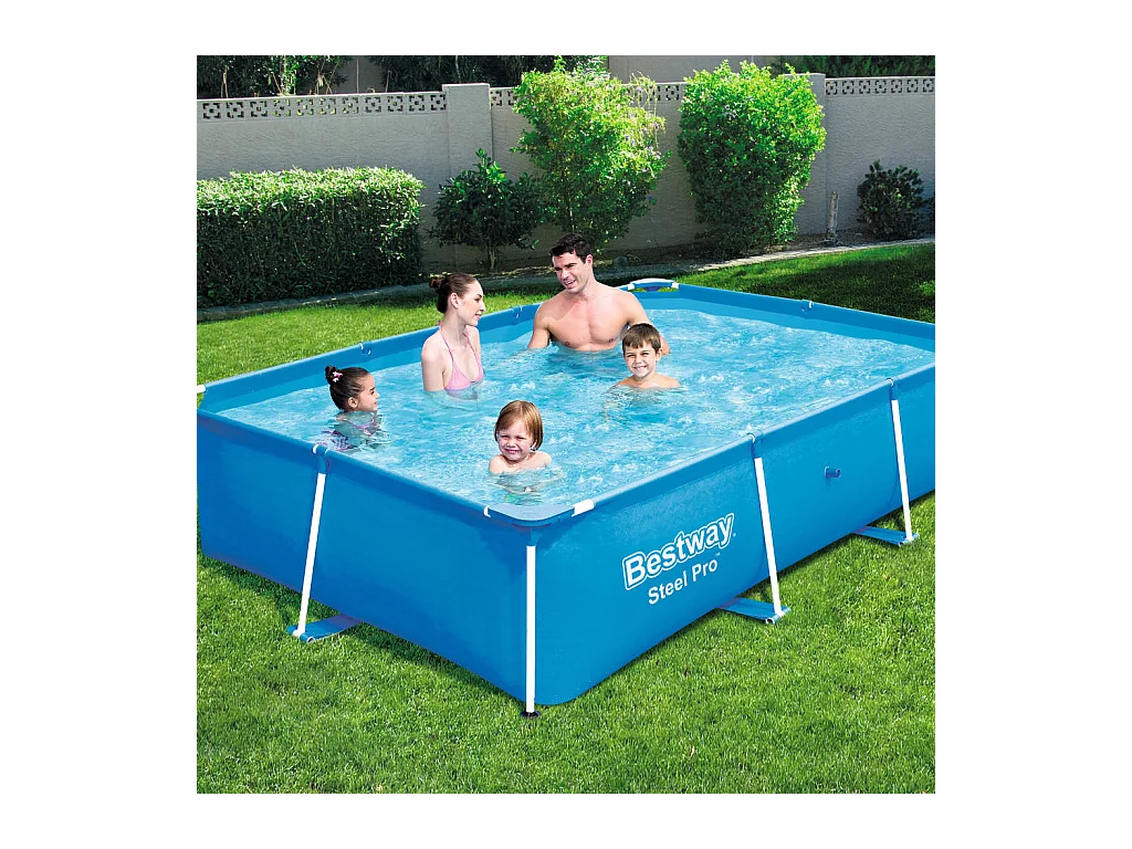 Piscina Fuori Terra Tubolare per Bambini Bestway Steel Pro 259x170x61 cm