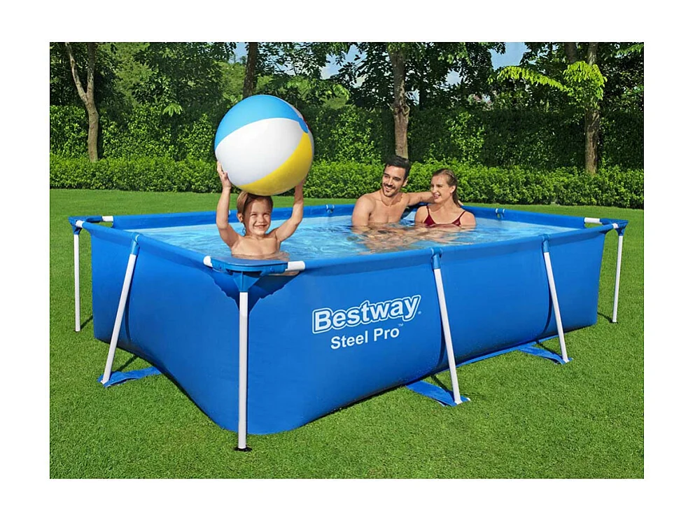 Piscina Fuori Terra Tubolare per Bambini Bestway Steel Pro 259x170x61 cm