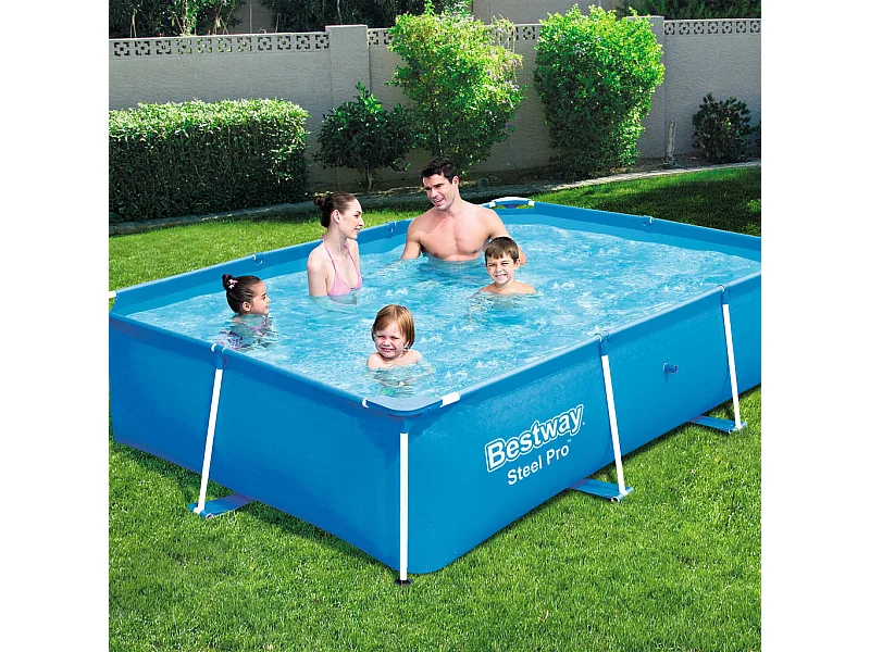 Piscina Fuori Terra Tubolare per Bambini Bestway Steel Pro 259x170x61 cm