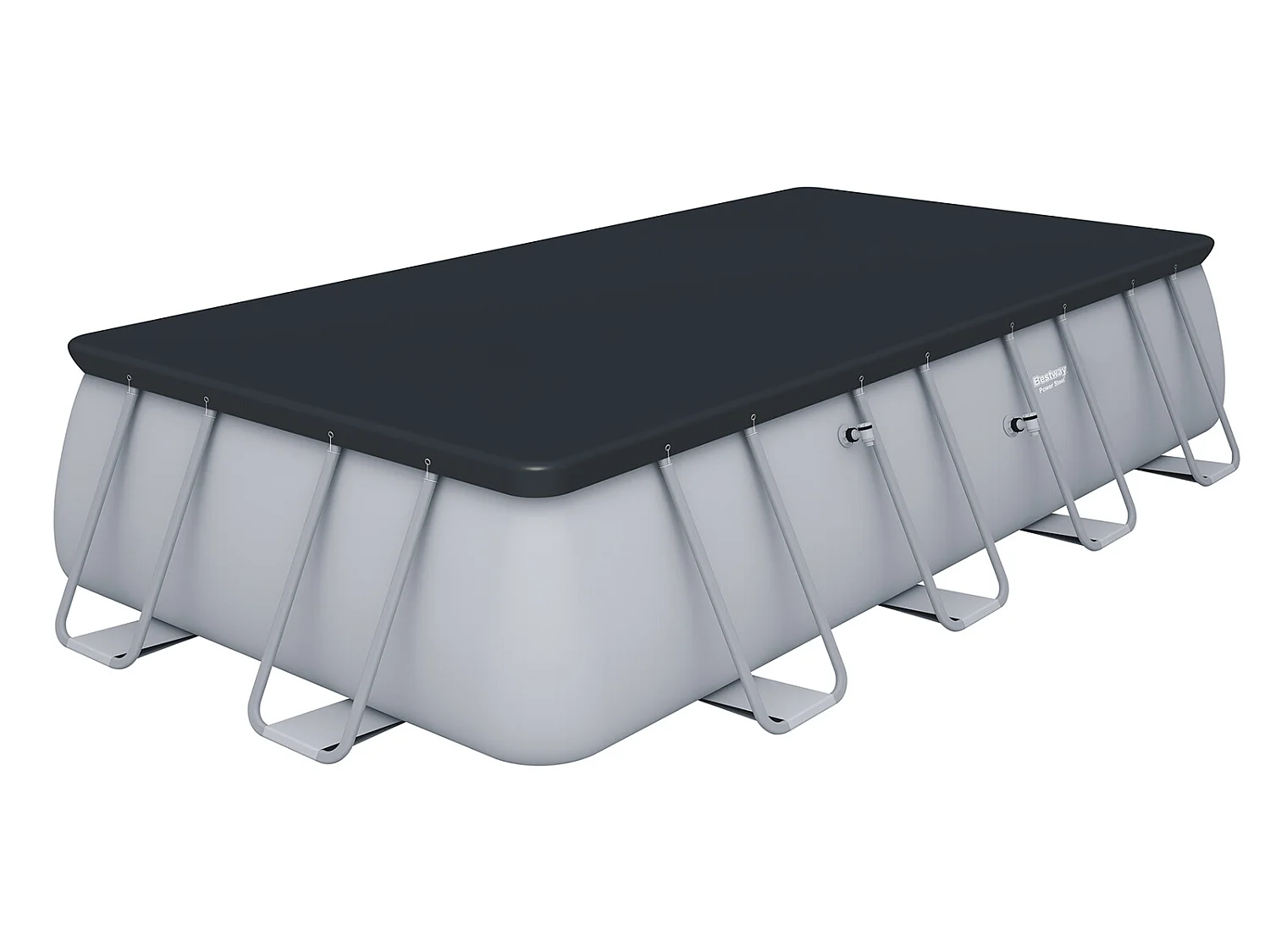 Piscine Hors-sol Tubulaire Bestway Power Steel 549x274x122 cm Filtre à Sable de 5.678 litres/heure