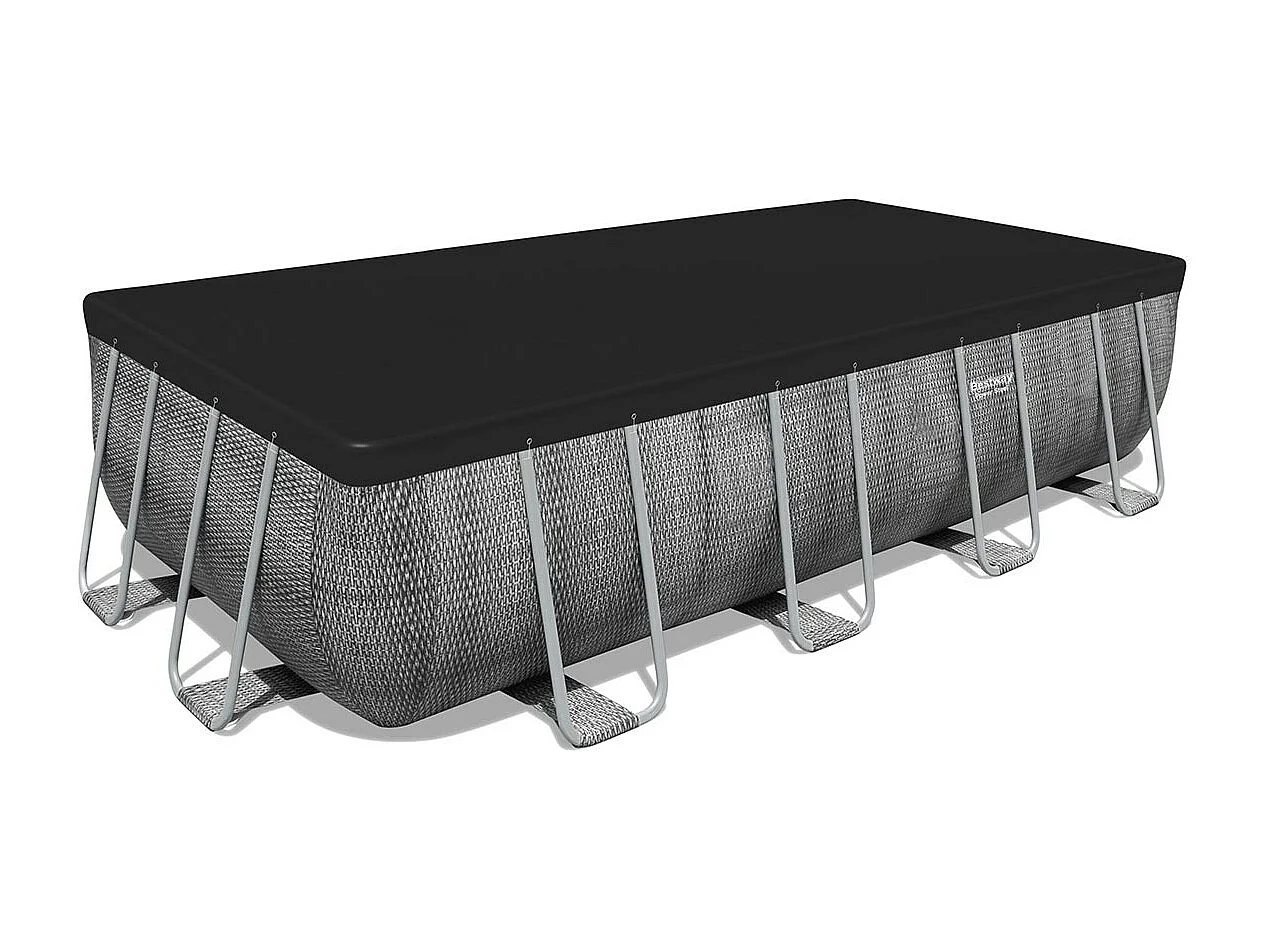 Piscine tubulaire rectangulaire Power Steel 5,49 x 2,74 x 1,22 m - Bestway