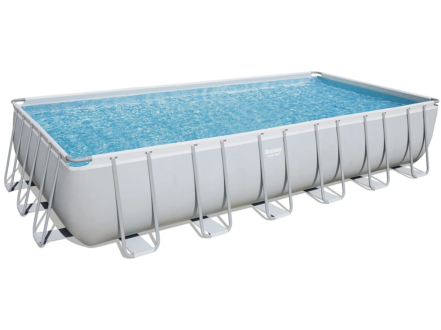 Piscina Desmontable Tubular Bestway Power Steel 732x366x132 cm Depuradora de Arena de 5.678 L/H