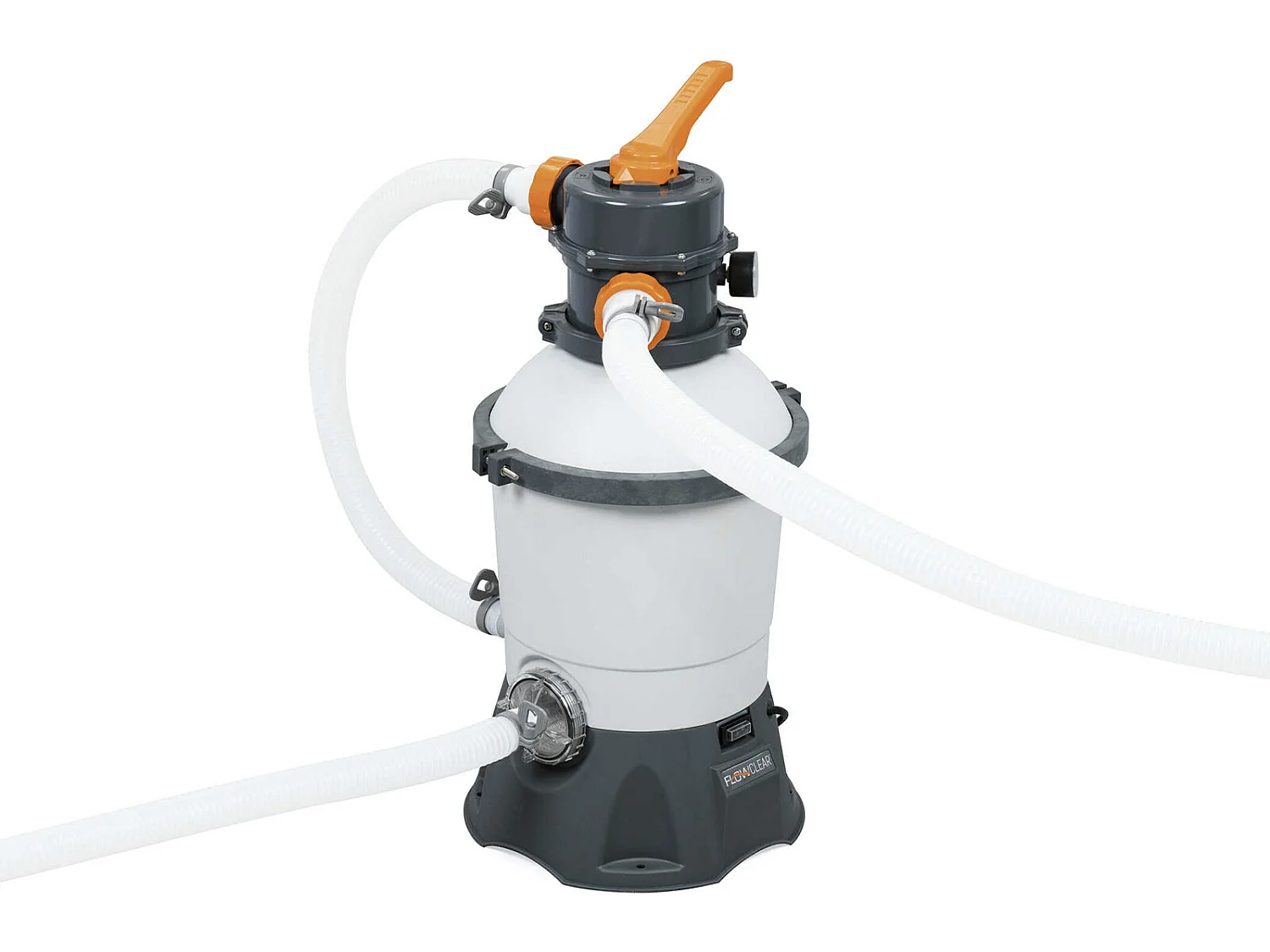 Piscina Desmontable Tubular Bestway Power Steel 488x244x122 cm Depuradora de Arena de 3.028 L/H