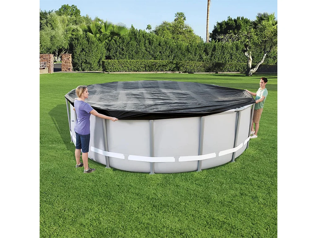 Bâche d'Hiver pour Piscines Bestway Ø488, Ø457 y Ø460 cm Ronde