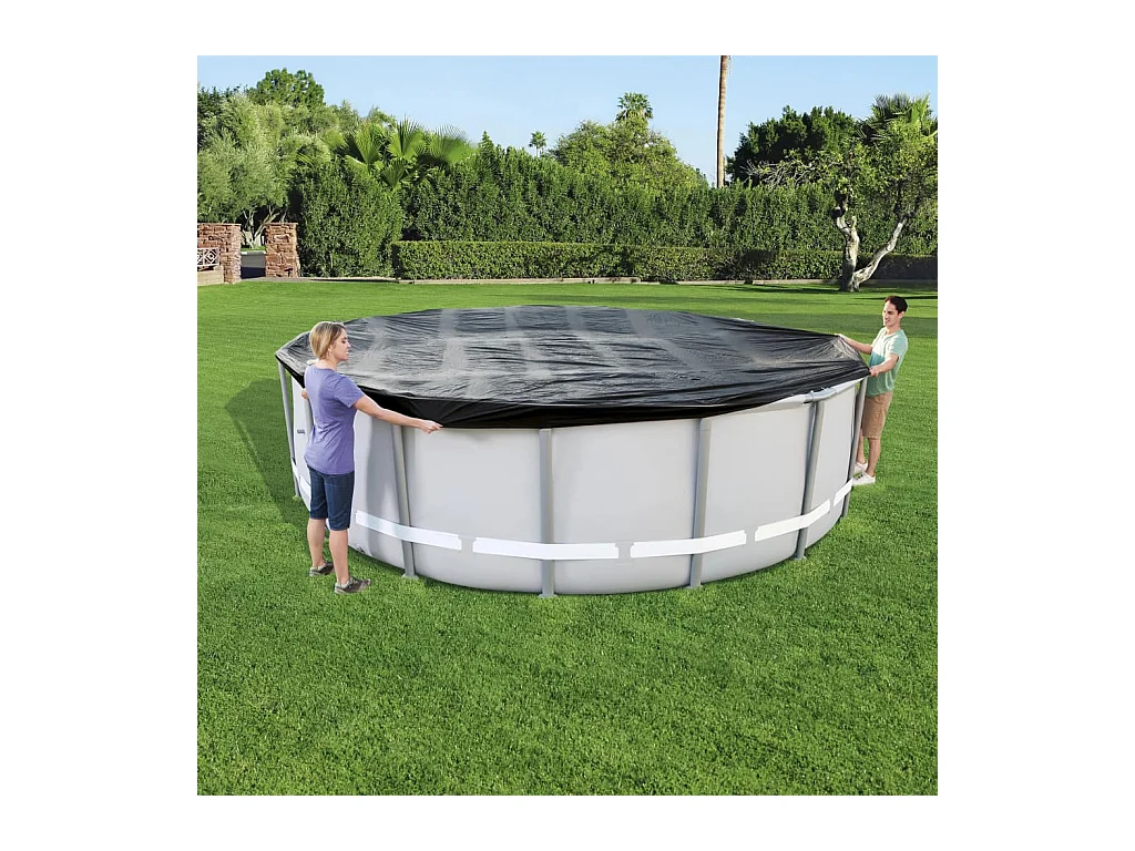 Poolabdeckung Flowclear 488 cm