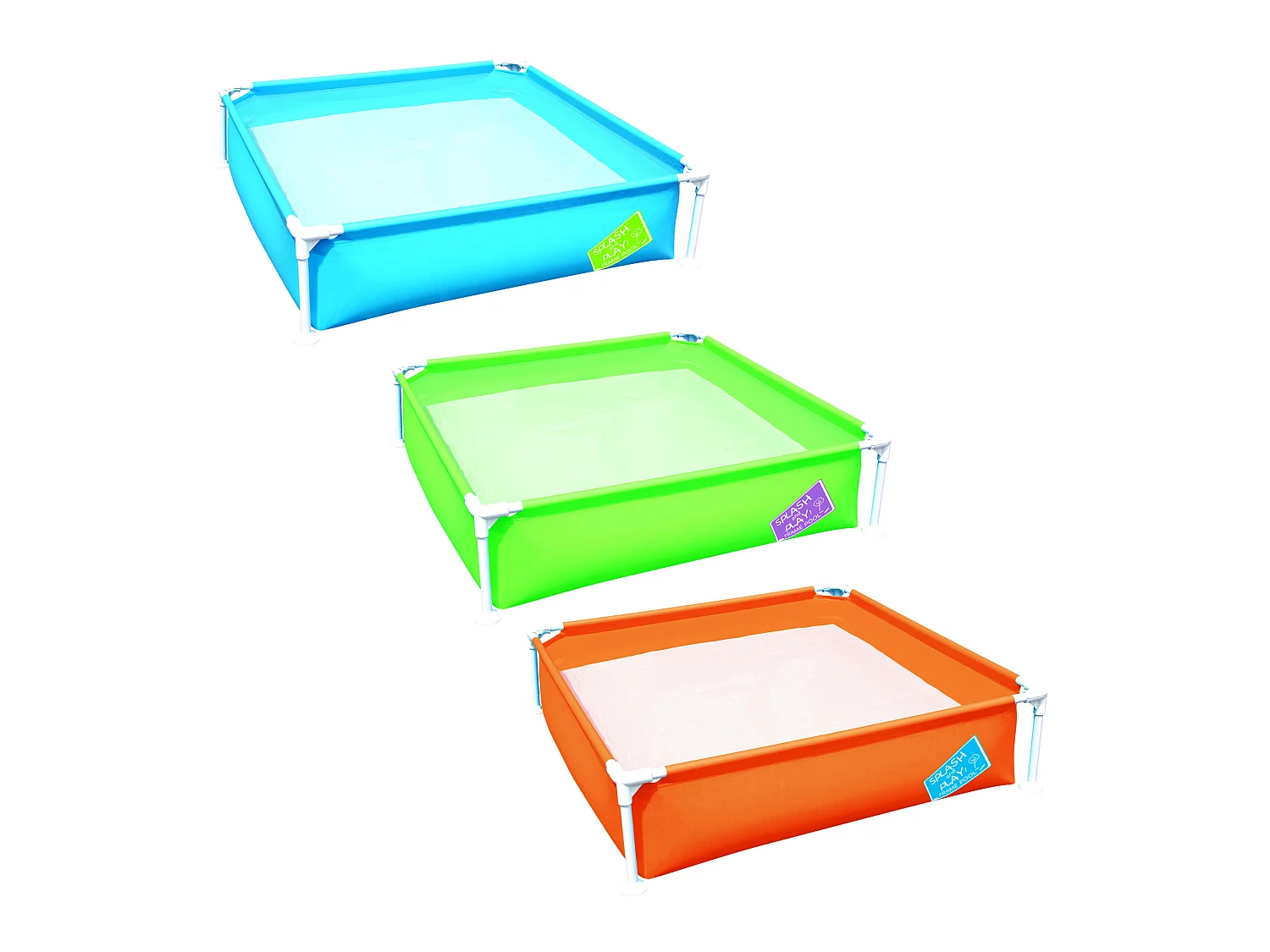 Piscine Hors-Sol Tubulaire pour Enfants Bestway Ma Première Piscine 122x122x30,5 cm