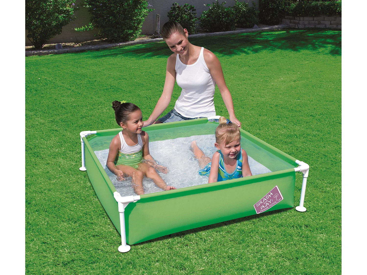 Piscine Hors-Sol Tubulaire pour Enfants Bestway Ma Première Piscine 122x122x30,5 cm