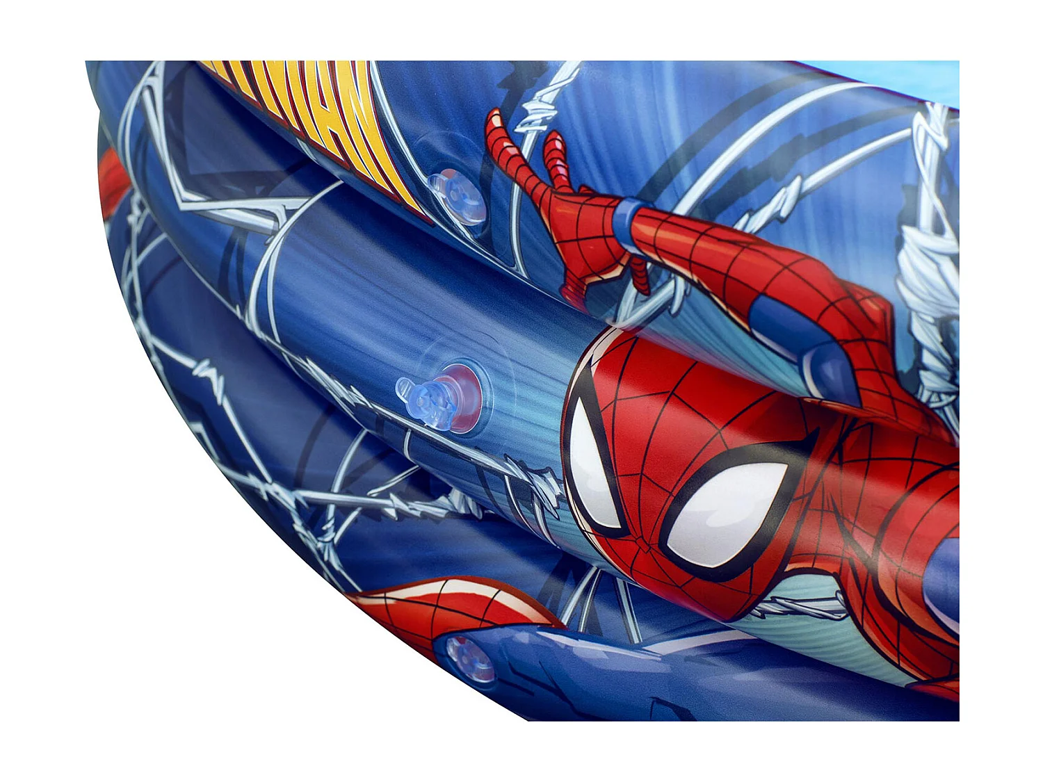 Piscine Gonflable pour Enfants Bestway Spider Man Ø122x30 cm Plus de 2 Ans