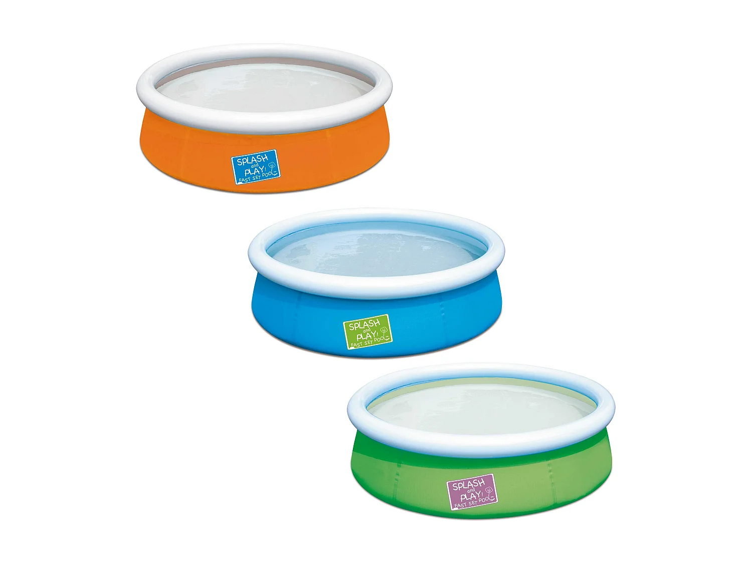 Piscine Gonflable pour Enfants Bestway My First Fast Set Pool 152x38cm