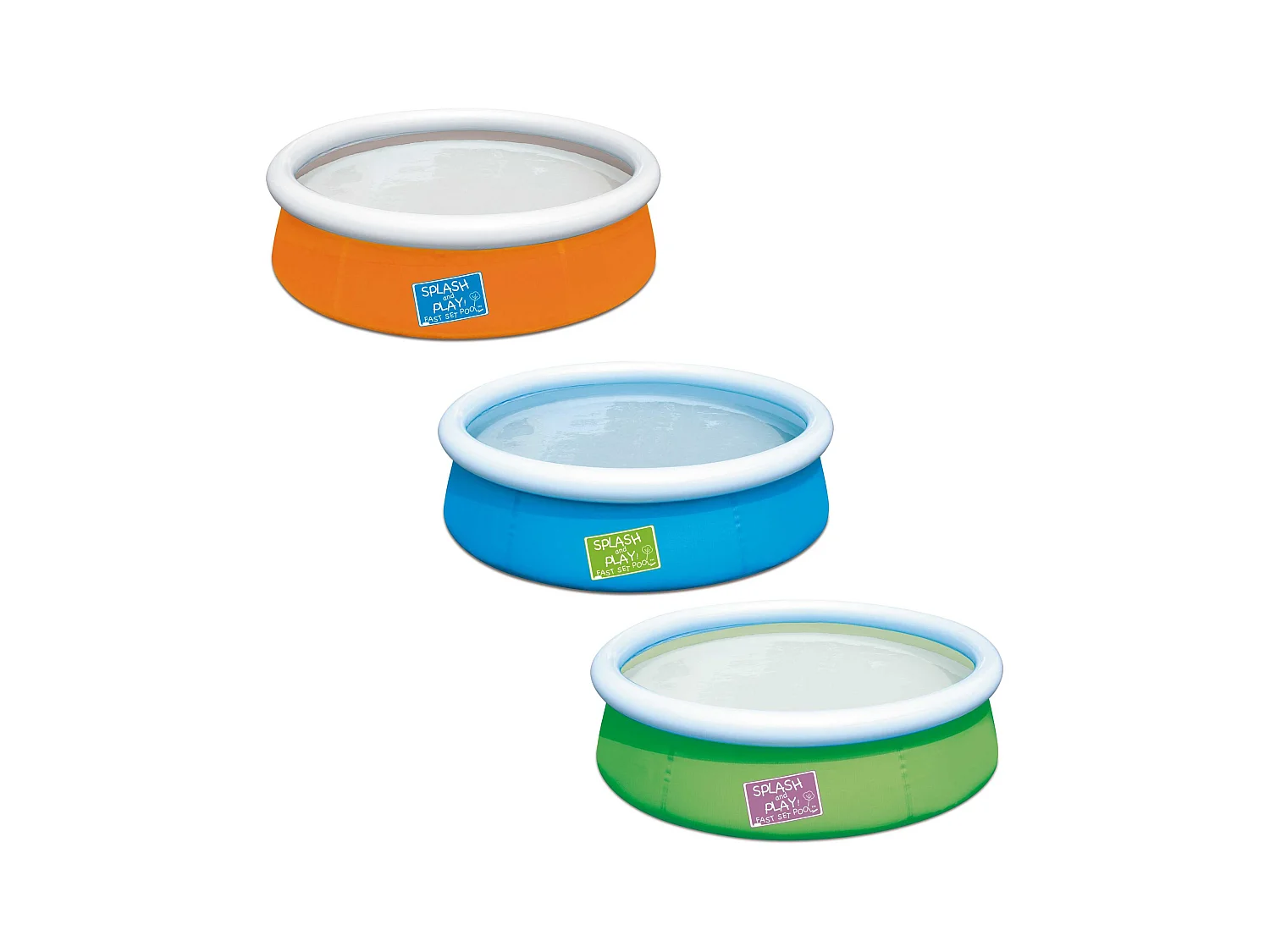 Piscine Gonflable pour Enfants Bestway My First Fast Set Pool 152x38cm