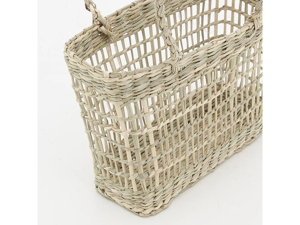 Cabas en jonc ajouré (Lot de 4)