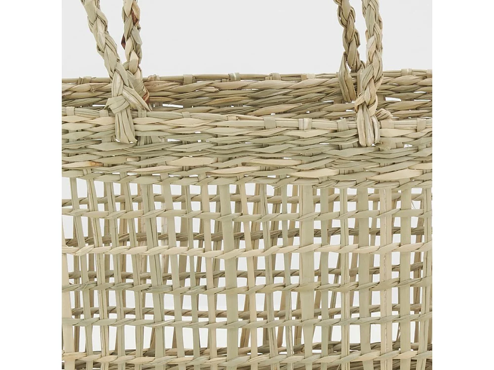 Cabas en jonc ajouré (Lot de 4)