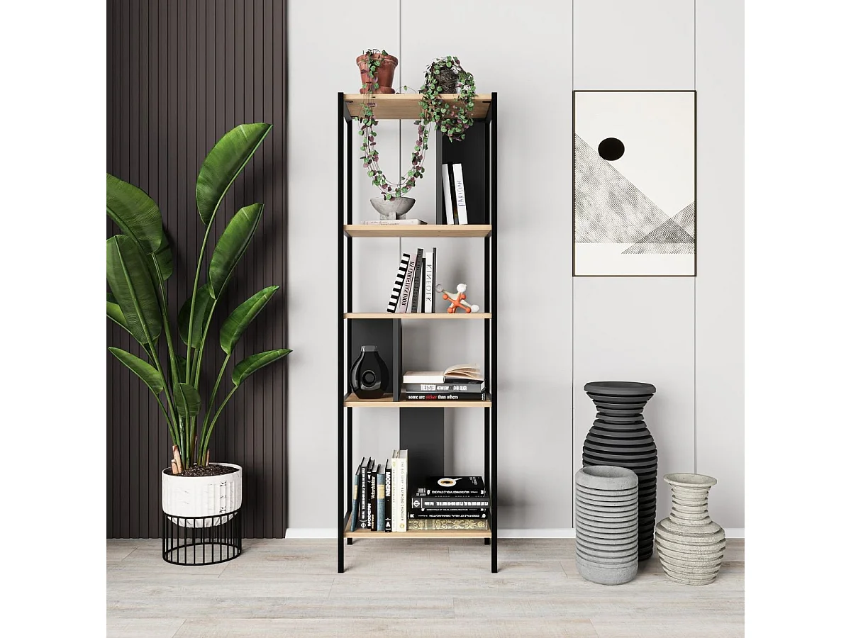 Étagère avec Pieds en Métal H175 cm - Alabama