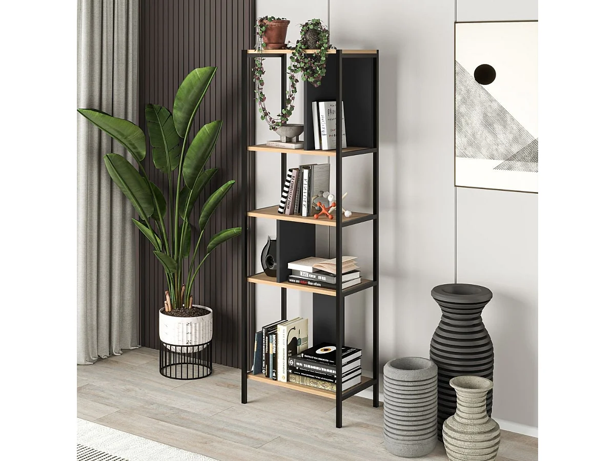 Étagère avec Pieds en Métal H175 cm - Alabama