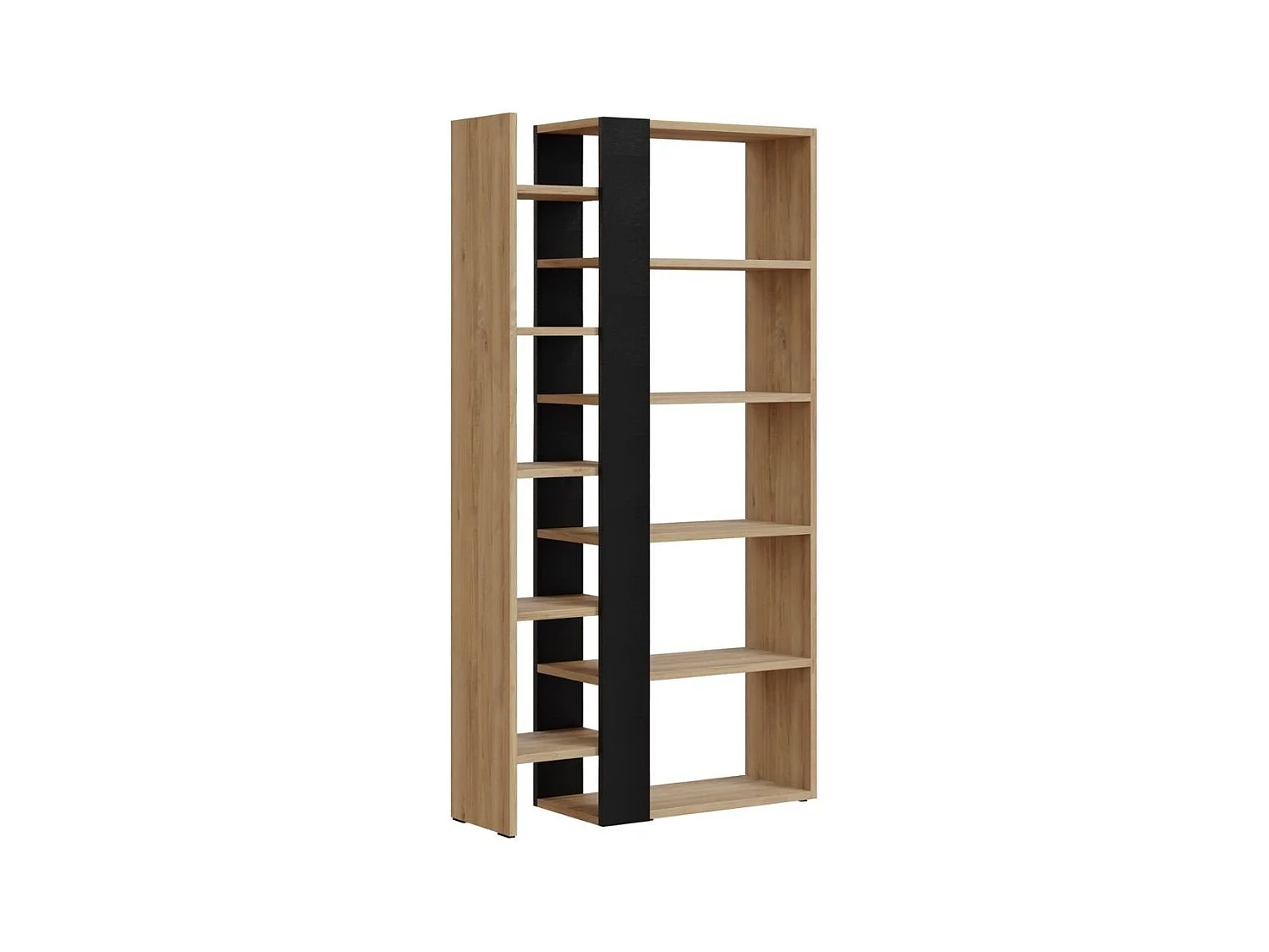 Bibliothèque 5 Niveaux L80 x H152 cm - Axel