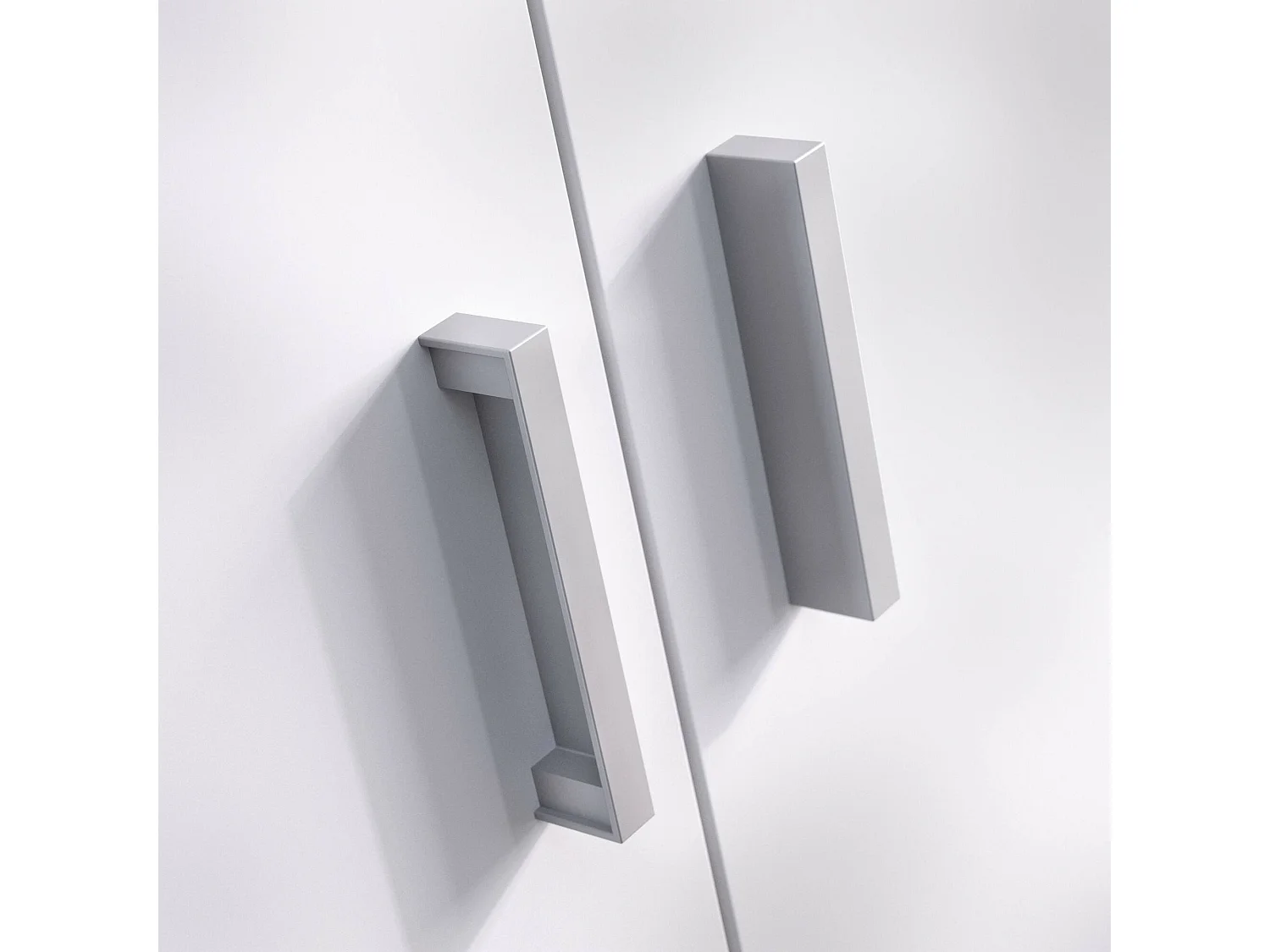 Forcola multifunctionele kledingkast, multifunctionele bezemkast, 2-deurskast, 78x35h190 cm, Wit