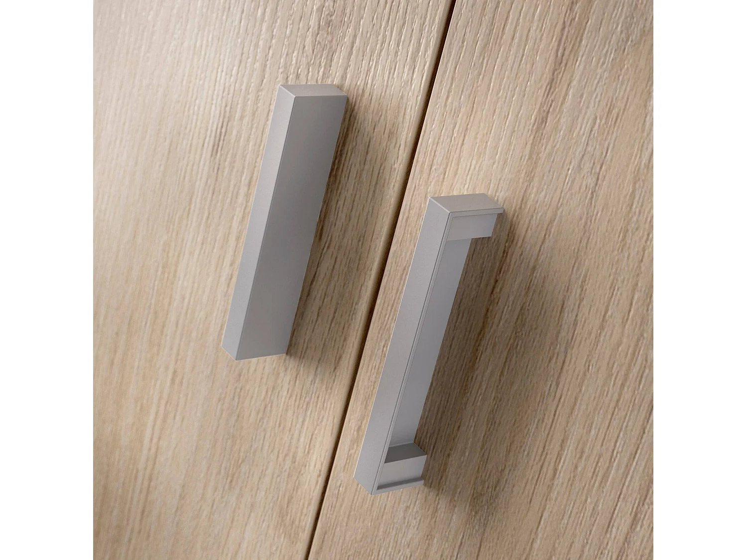 Ddeiol multifunctionele kledingkast, multifunctionele bezemkast, 2-deurskast, 78x35h190 cm, eiken