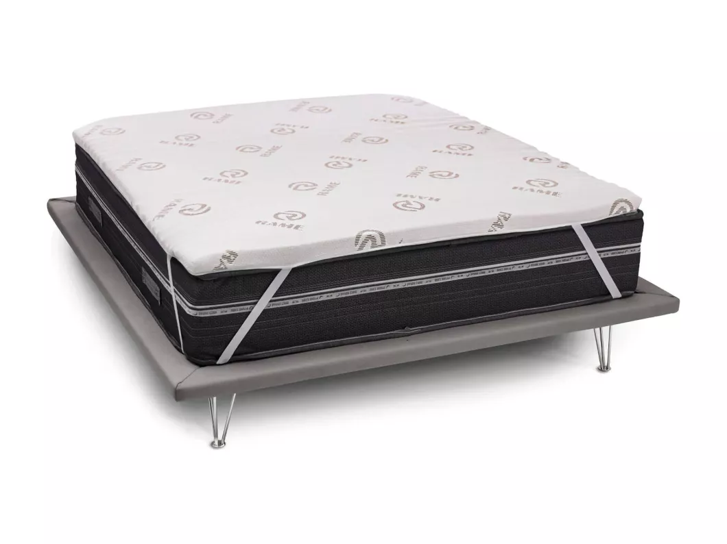 Kauf Unique Einzelner Topper Dgiunt, Topper erneuert die Matratze mit abnehmbarem Bezug aus Memory Foam und Kupferfasern, 100% Made in Italy, Anti-Milbe und hypoallergen, Cm 80x190 h5