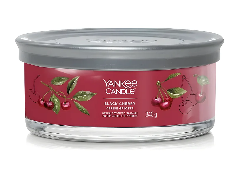 Bougie signature Cerise griotte 5 mèches