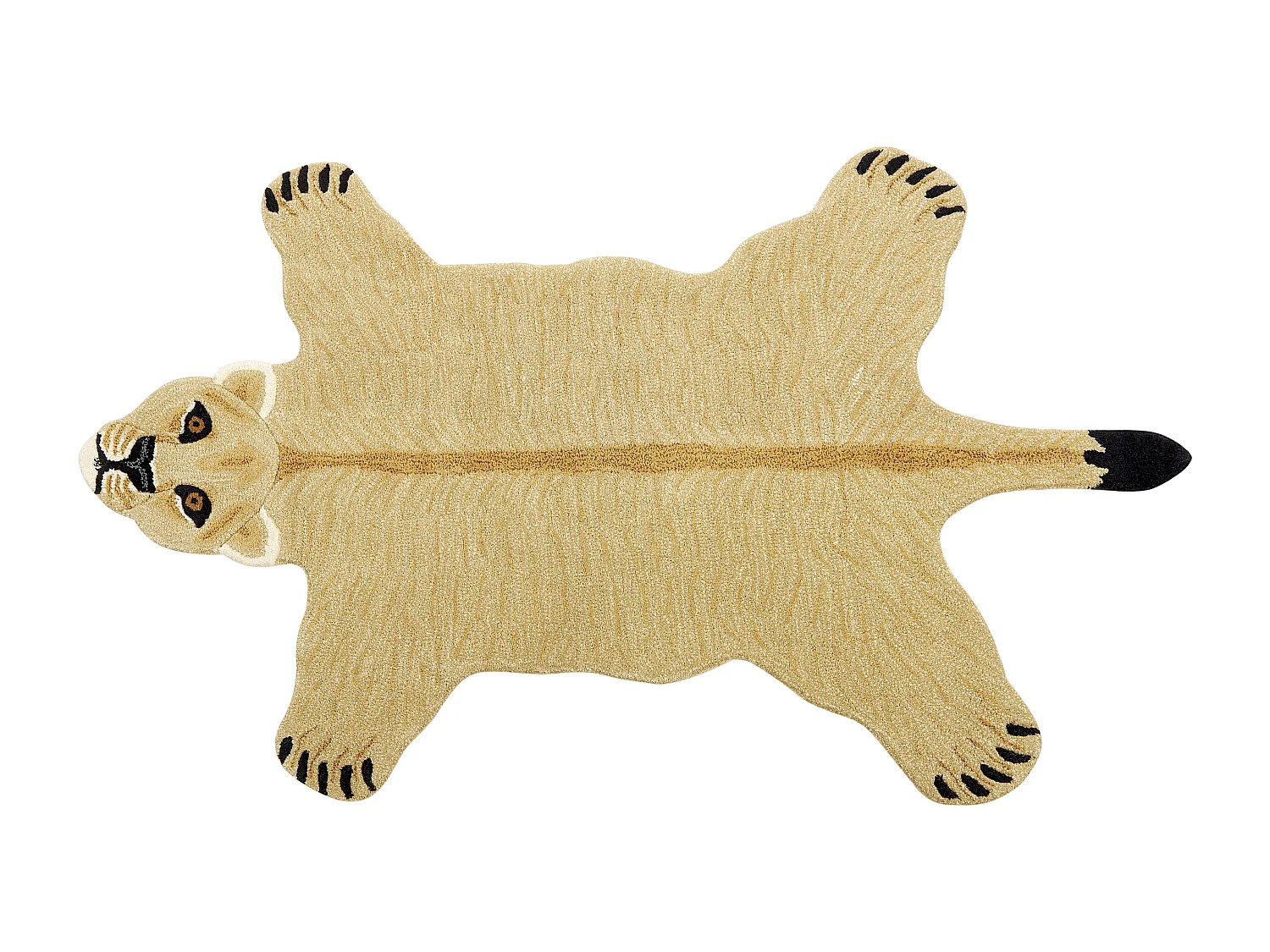 Tapis enfant SARABI Beige 100 x 160 cm Laine