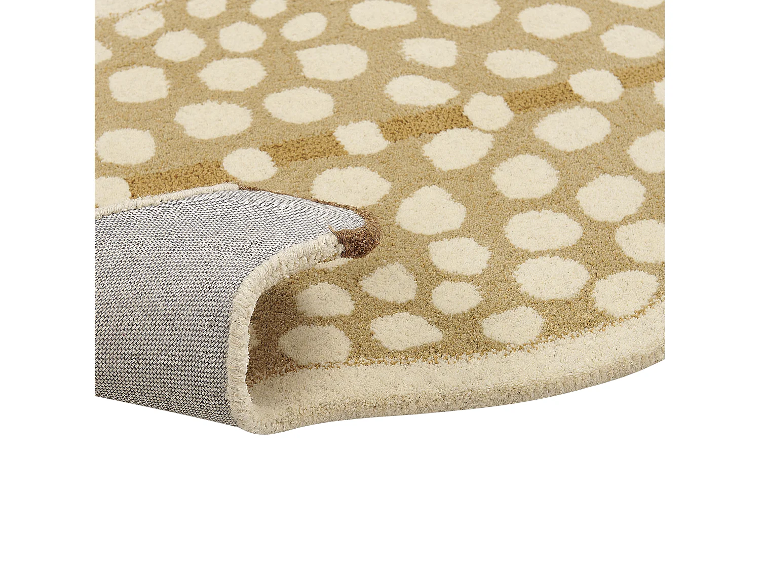 Vloerkleed hert wol beige 100 x 160 cm YONA