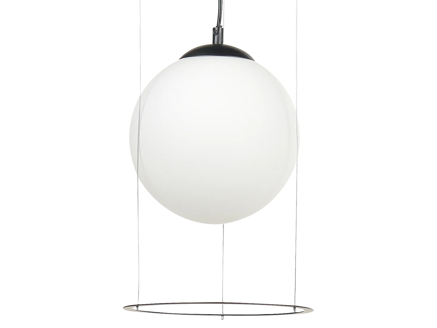 Lampadario TOBINS Vetro Nero