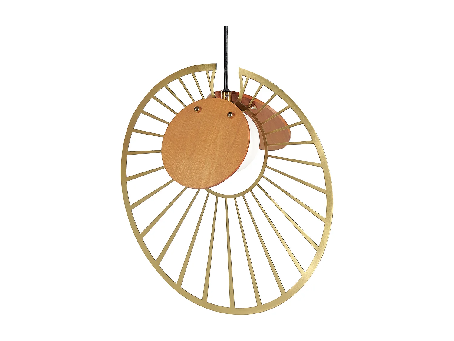 Lampa wisząca BARGO Metal Złoty