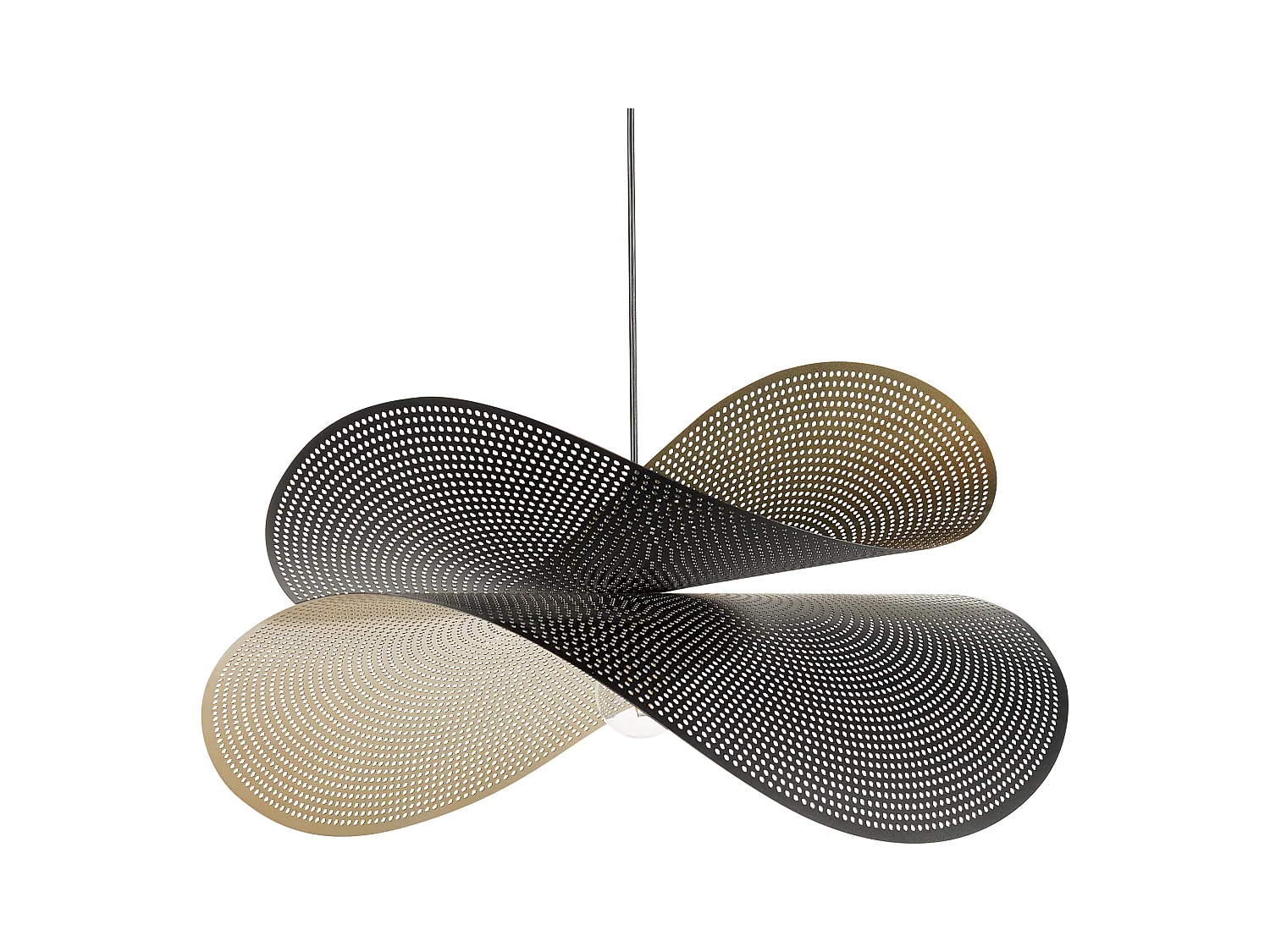 Lampe suspension DOYLES Métal Doré