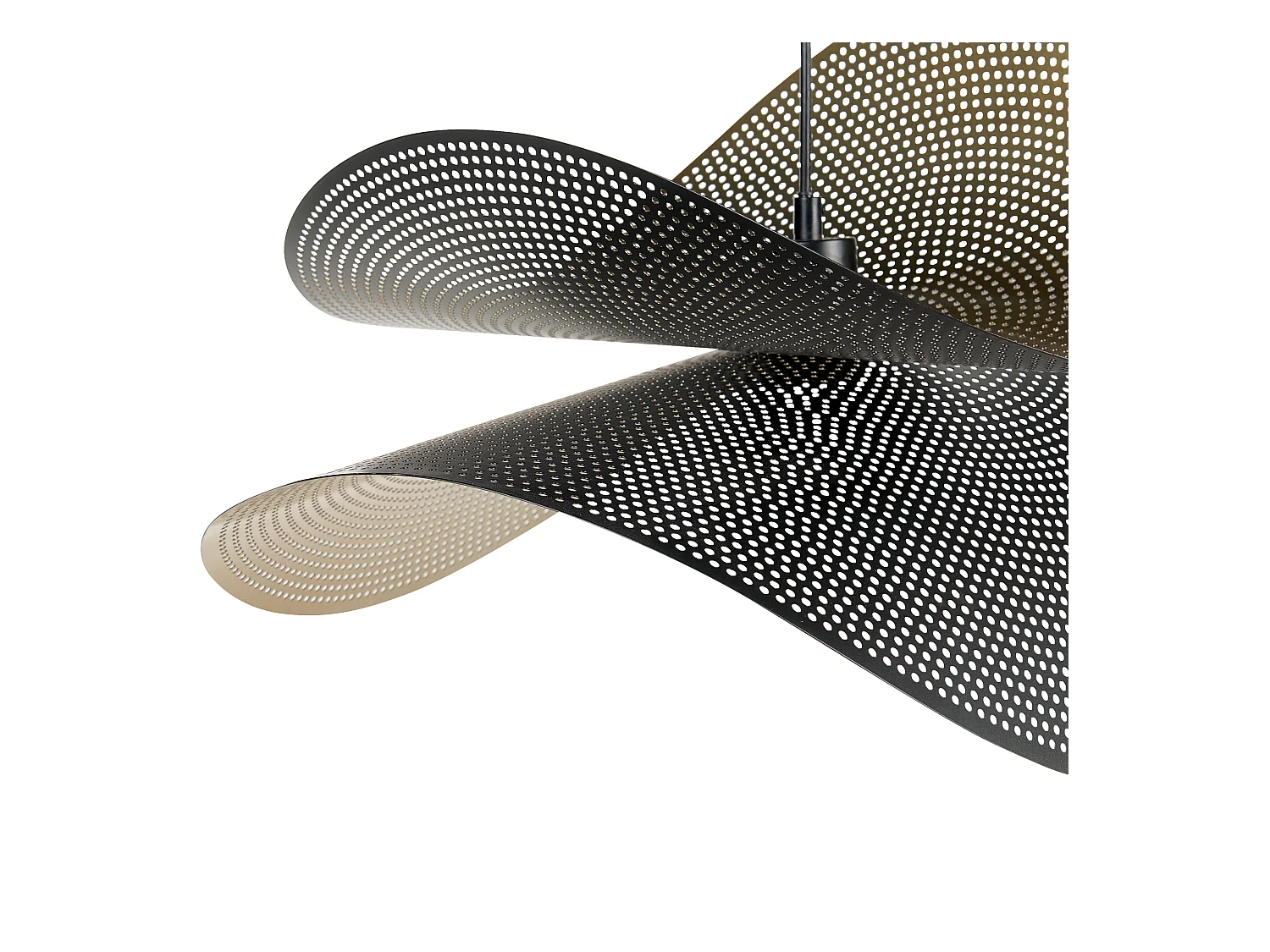 Candeeiro suspenso DOYLES Metal Dourado