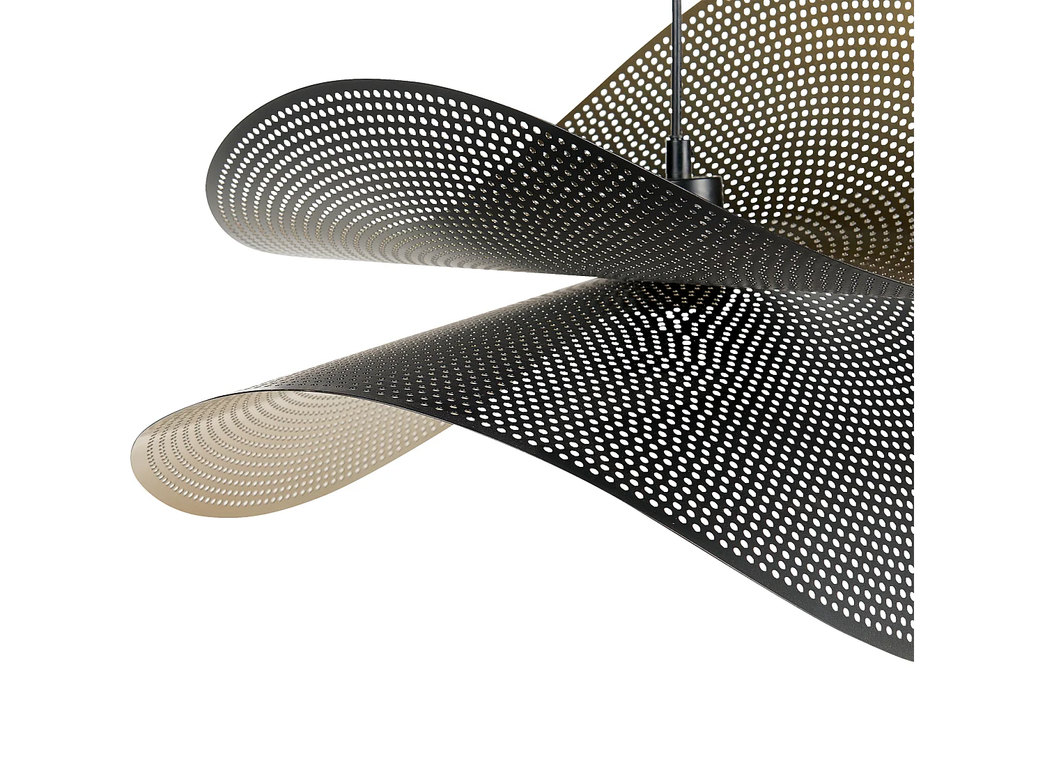 Lampe suspension DOYLES Métal Doré