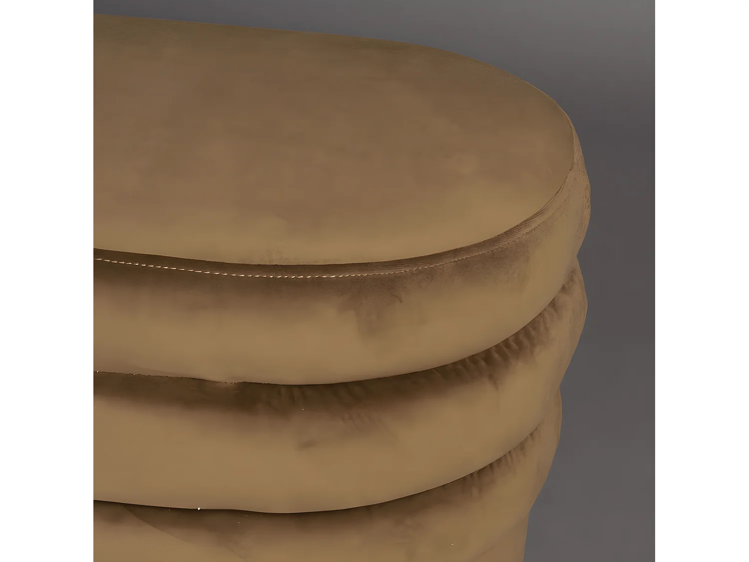 Aditi - Banc en velours L93cm - Marron