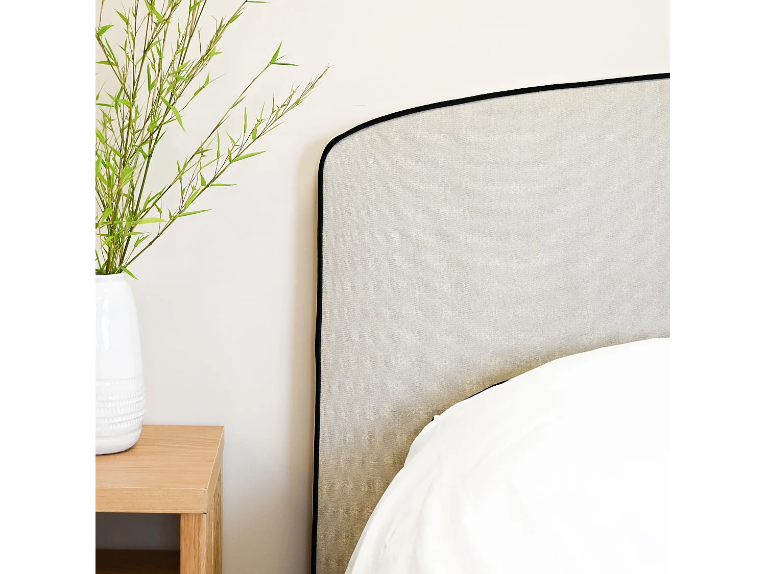 Tête de lit RONDA 190 cm beige - Someo