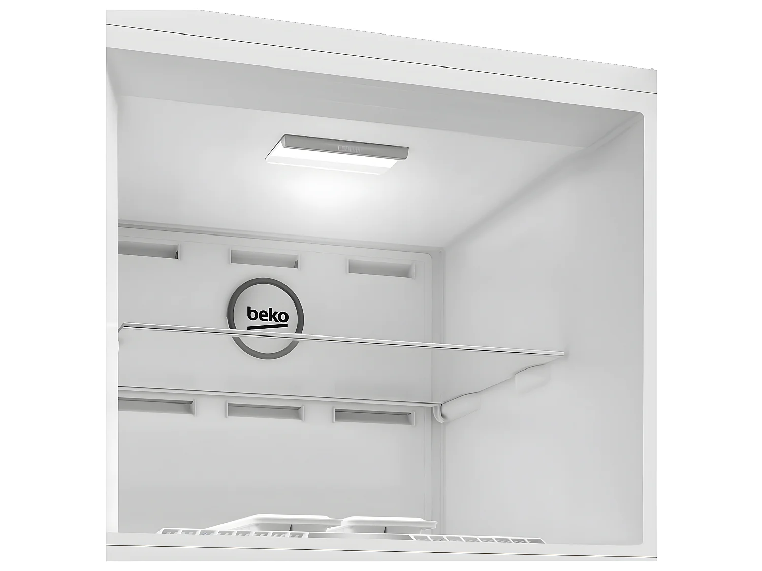 Beko Réfrigérateur combiné 70cm 477l nofrost métal - B5RDNE504LDXB