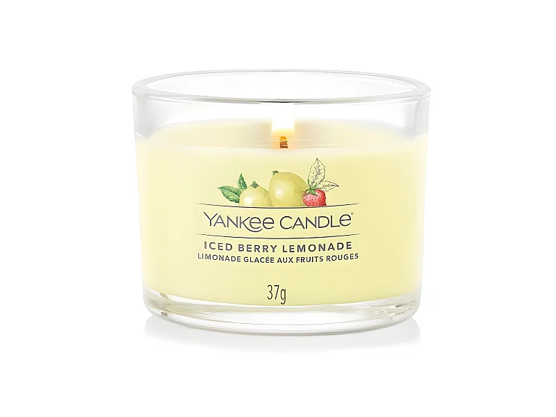 Bougie votive limonade baies glacées
