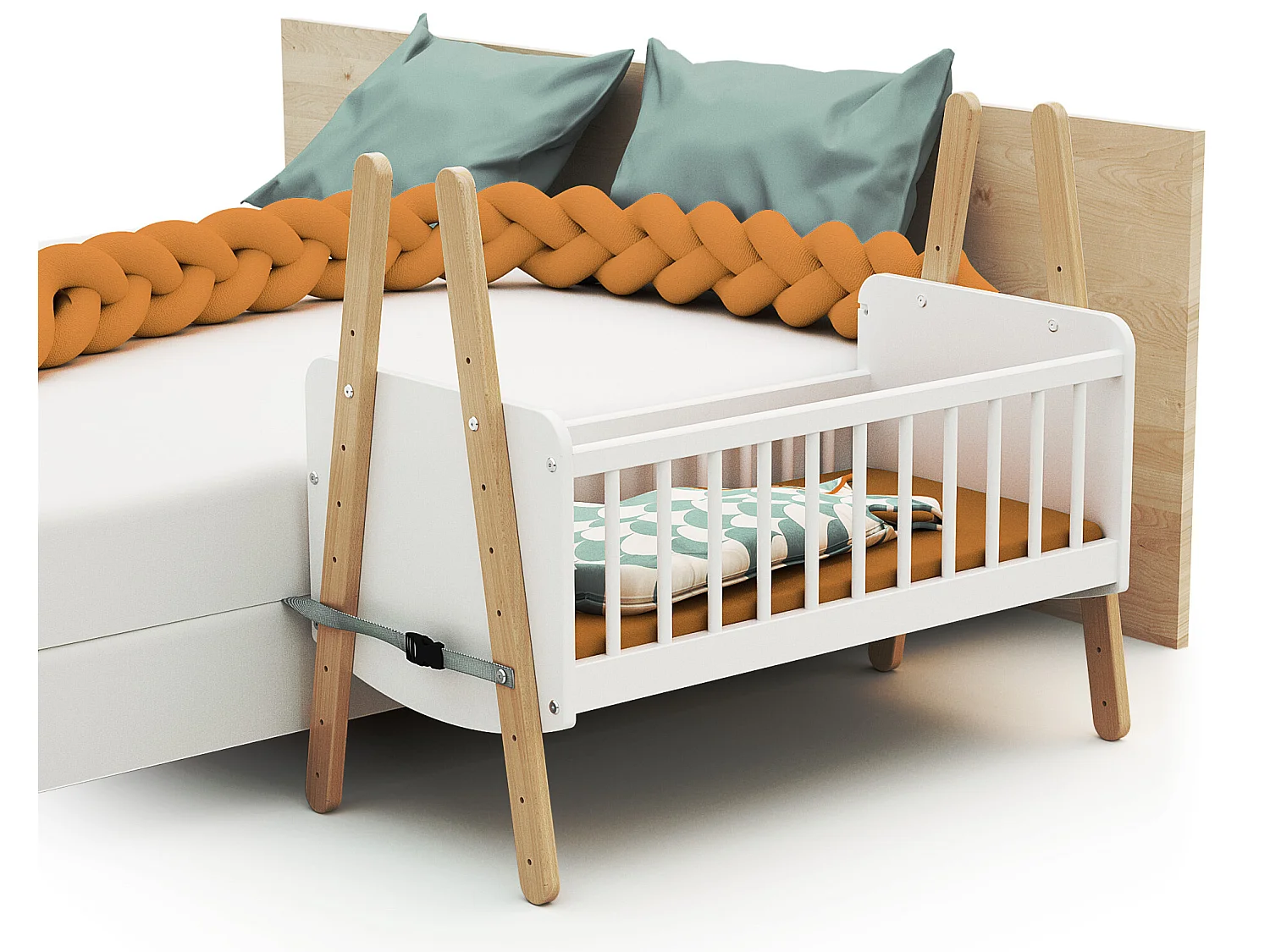 Berceau d'allaitement 4 hauteurs