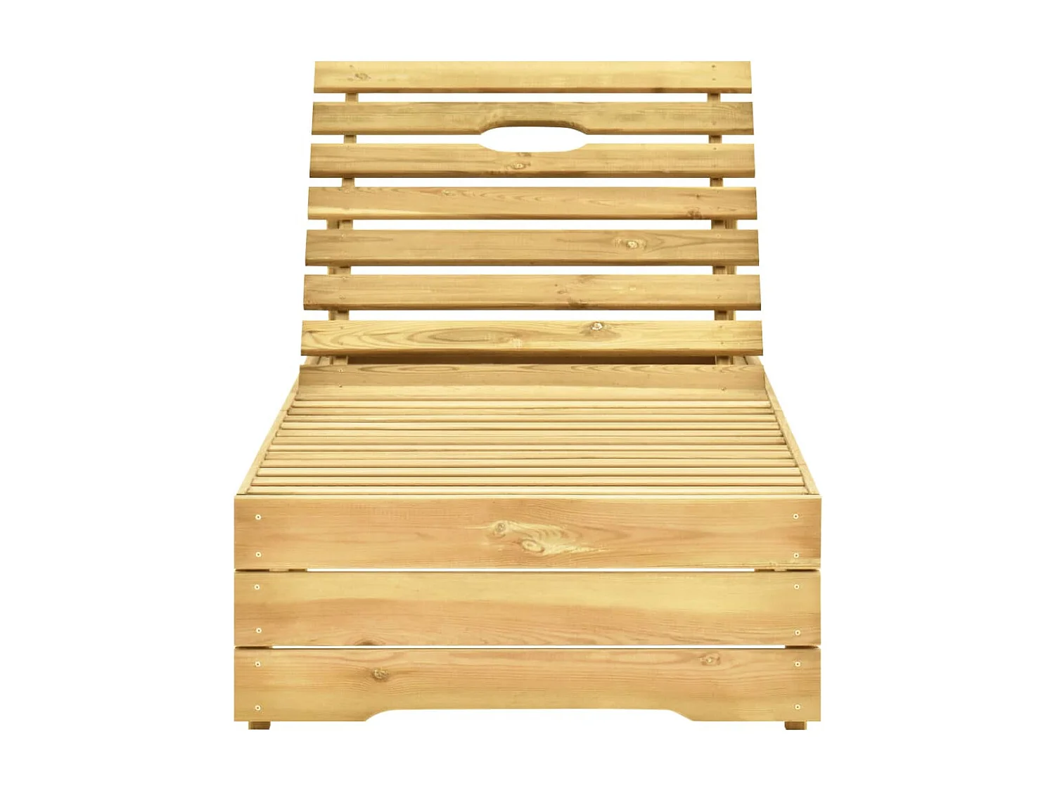 Espreguiçadeira espreguiçadeira espreguiçadeira jardim cama terraço mobiliário de exterior com almofada preta madeira de pinho impregnada 02_0012498