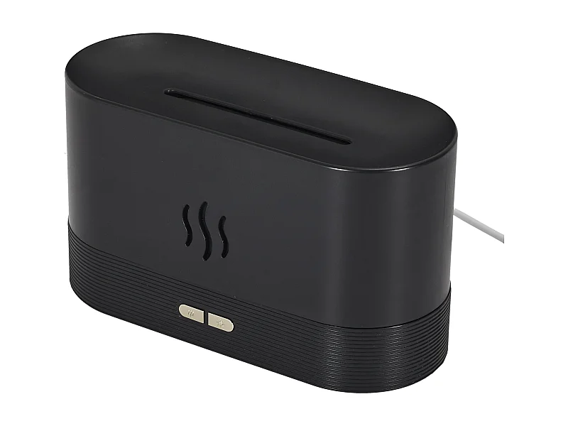 Diffuseur Led Effet Flamme Noir