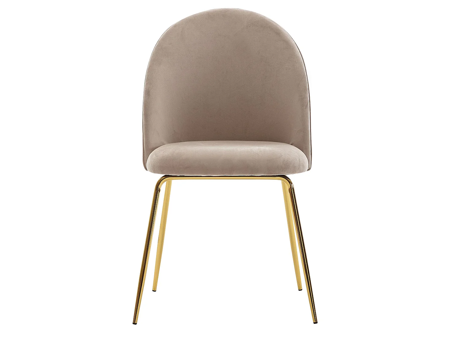 Ensemble de 2 Chaises de salle à manger Velours Chaises de Cuisine Tissu