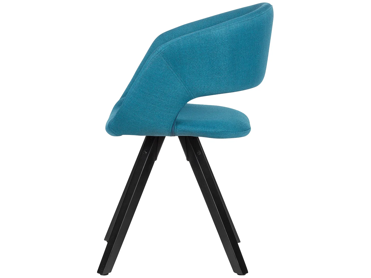 Chaise de Salle à Manger Scandinave Chaise de Cuisine Design Tissu 110kg