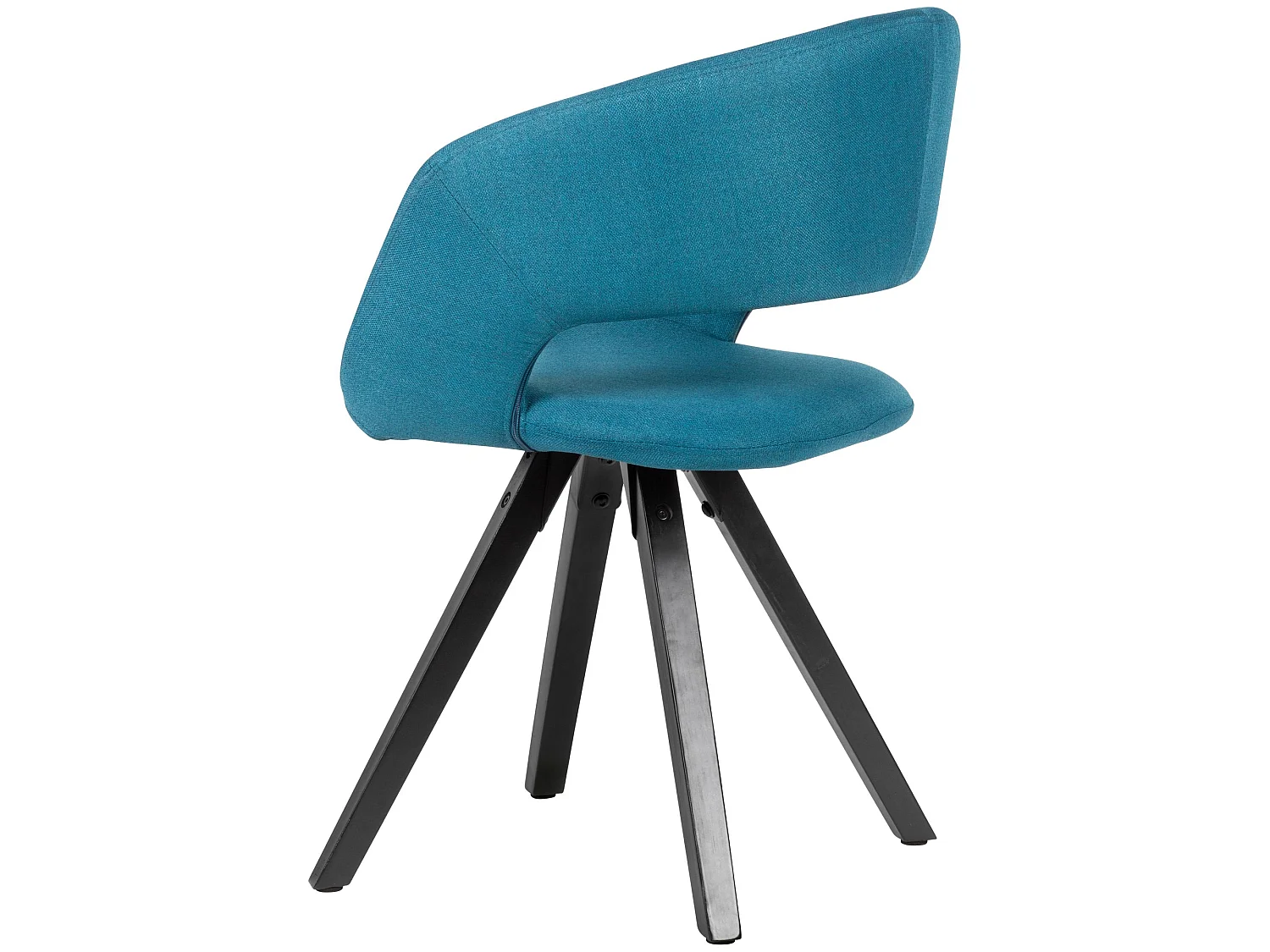 Chaise de Salle à Manger Scandinave Chaise de Cuisine Design Tissu 110kg