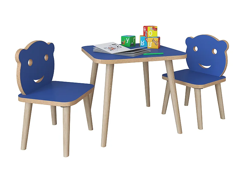 Side table & coffee table LiLuLa Blue H. 52 x W. 110 x D. 50 cm