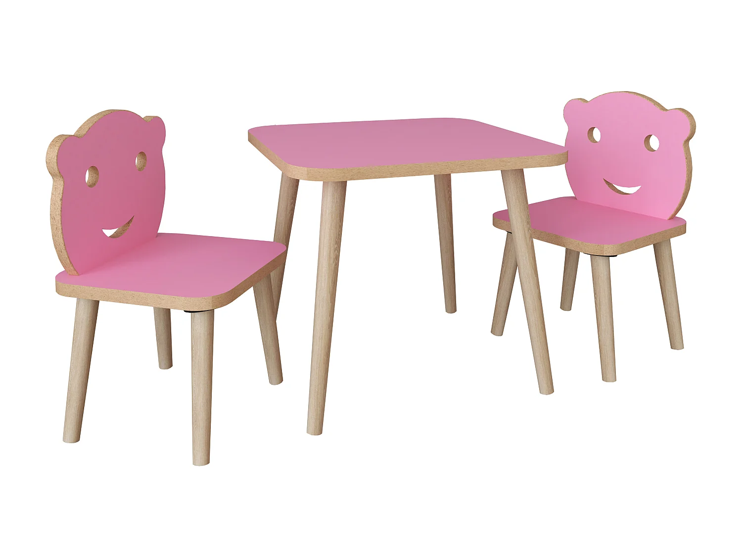 Gruppo di seduta bambini tavolo sedia