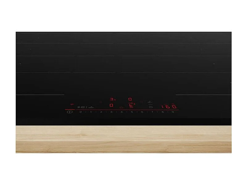 Table de cuisson a induction - BOSCH - 4 foyers - 52,2 x 80,2 x 5,1 cm - PXY83KHC1E - Noir