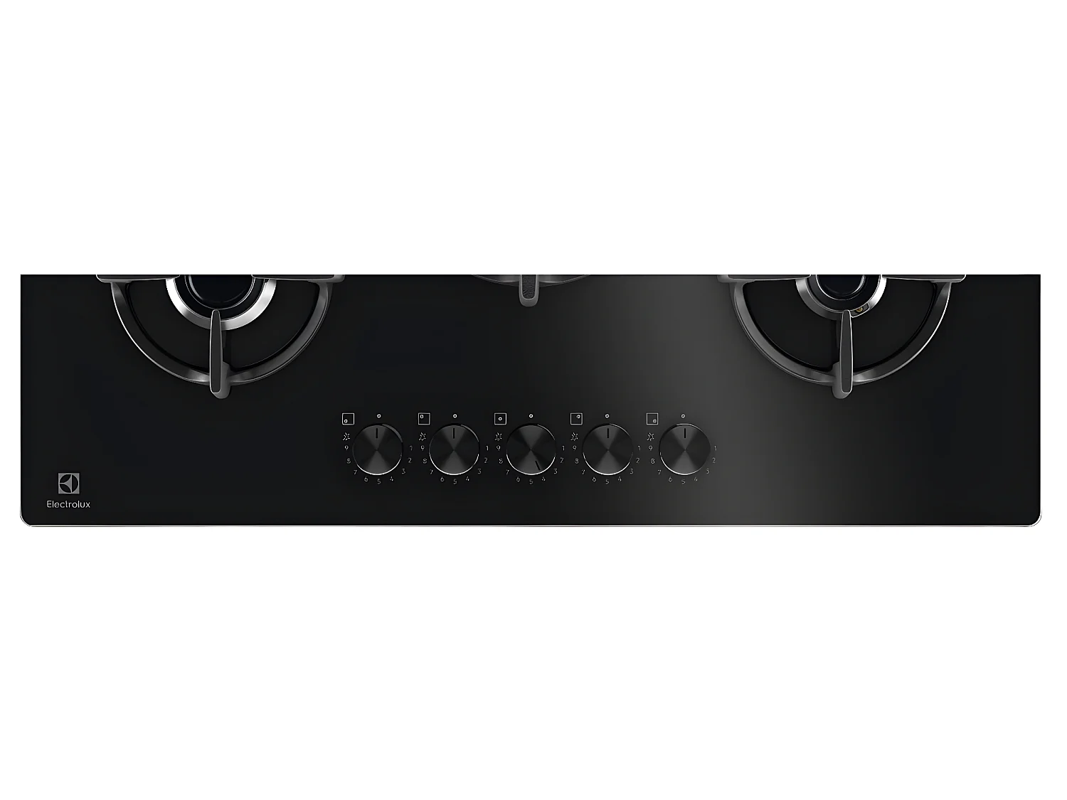 Electrolux Table de cuisson gaz 75cm 5 feux noir - EGG75372K