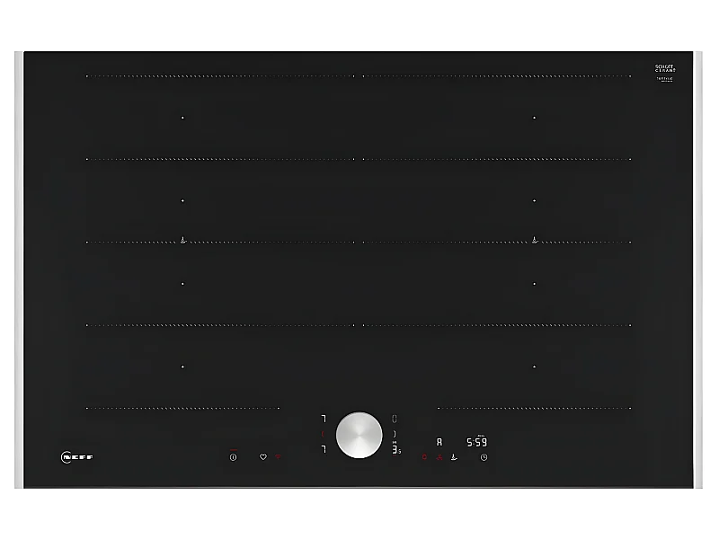 Neff Table de cuisson induction 83cm 4 feux 7400w noir - T68TTY4L0