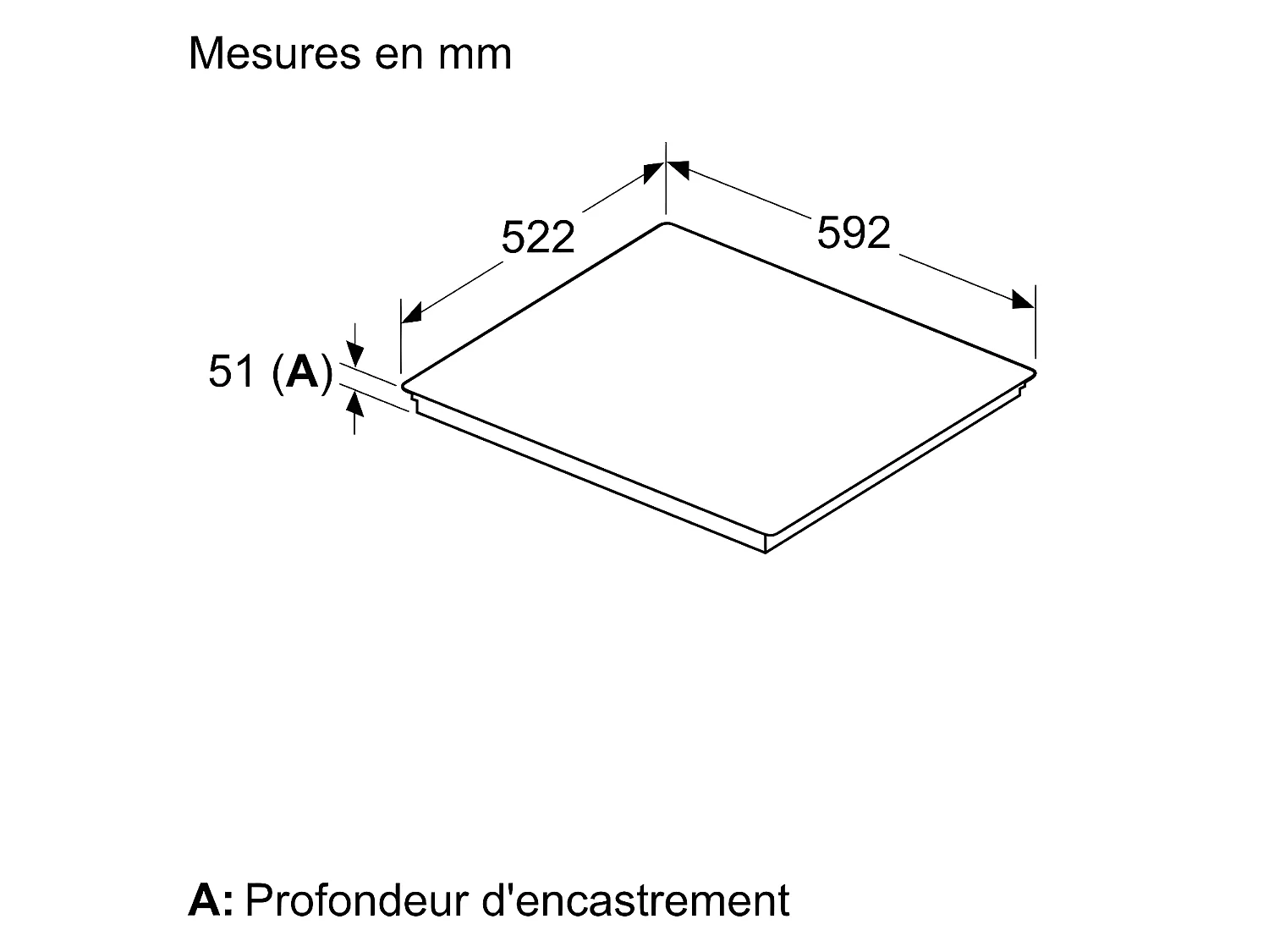 PLAQUE INDUCTION BOSCH PXY63KHC1E