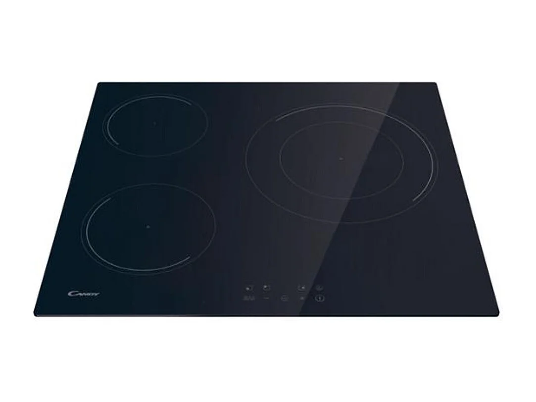 Plaque de cuisson induction CANDY 3 foyers - L 60 cm - CI633CBB/1 - Noir