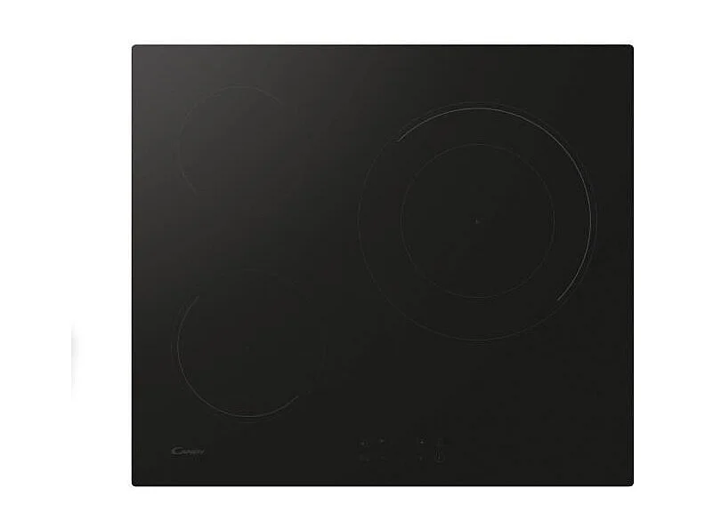 Plaque de cuisson induction CANDY 3 foyers - L 60 cm - CI633CBB/1 - Noir
