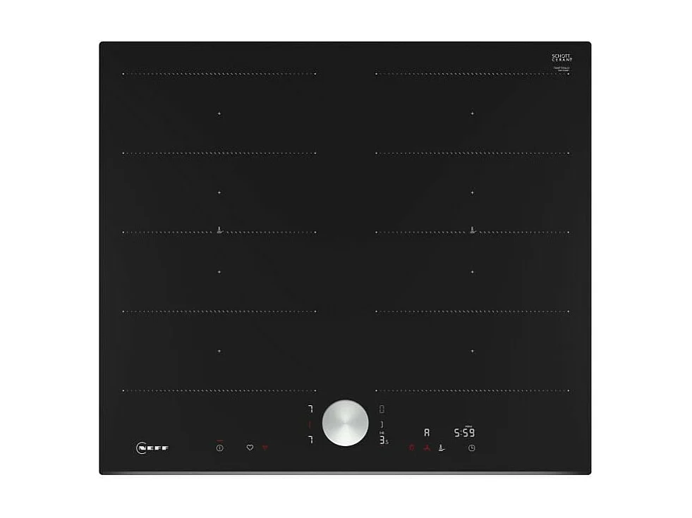 Table induction NEFF - 4 foyers - L59 x P52 cm - T66FTX4L0